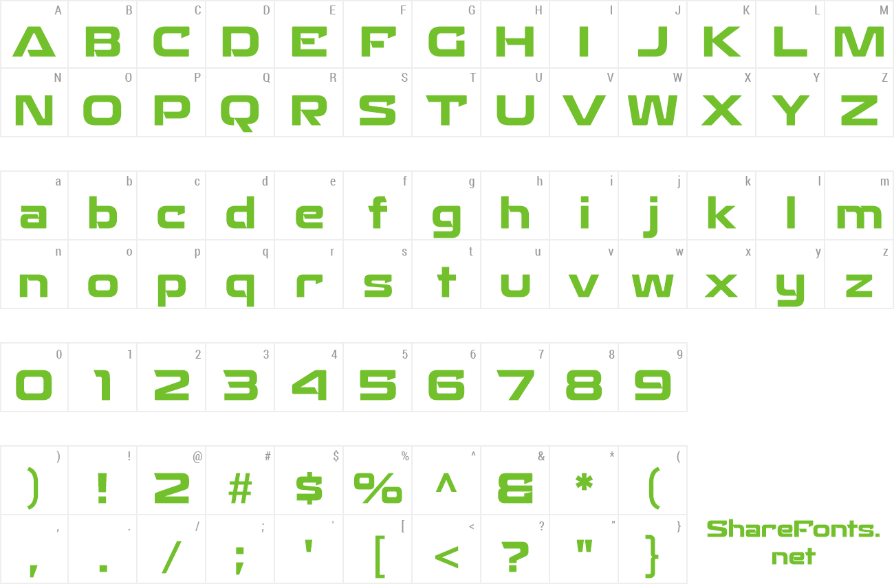 Font Recharge preview